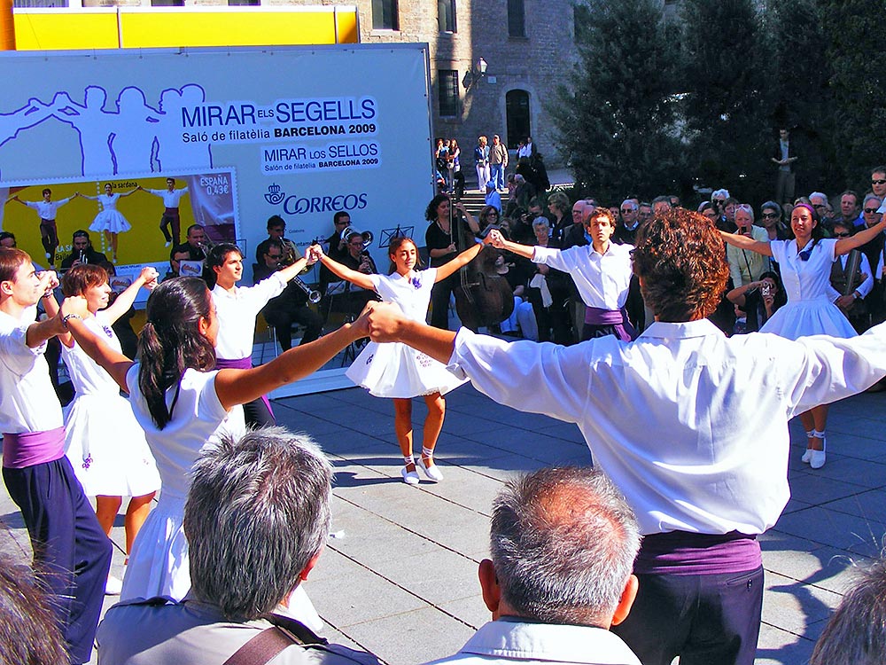 Sardana dance in Barcelona