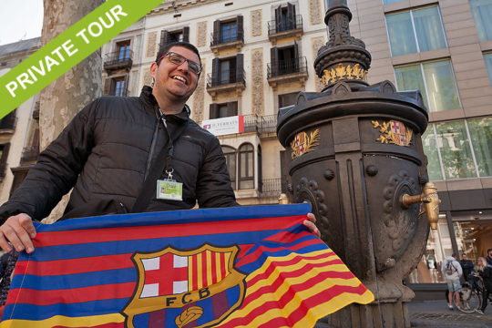 Private tour guide Barcelona Camp Nou and FC Barcelona