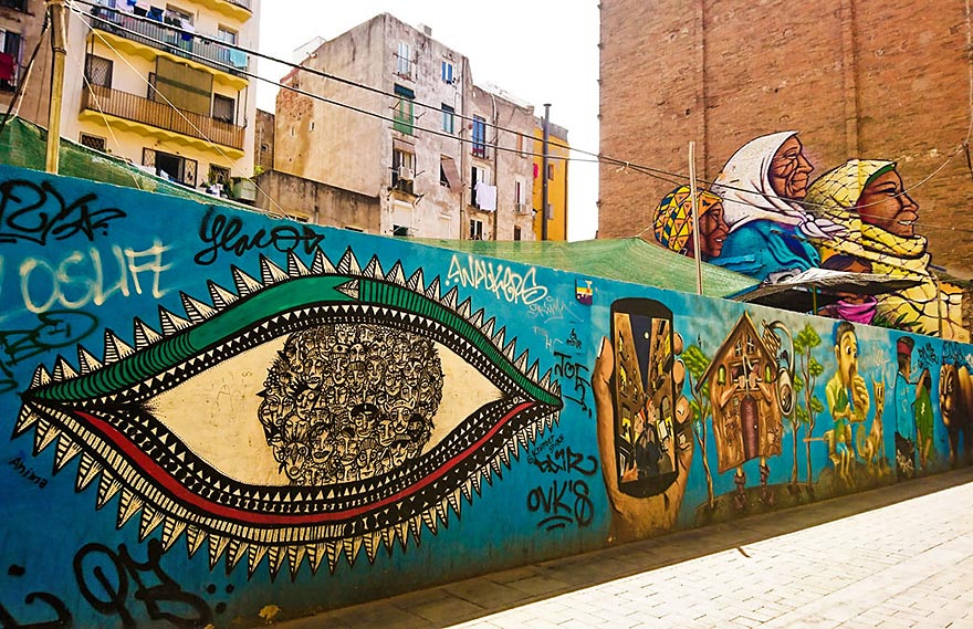 Barcelona street art